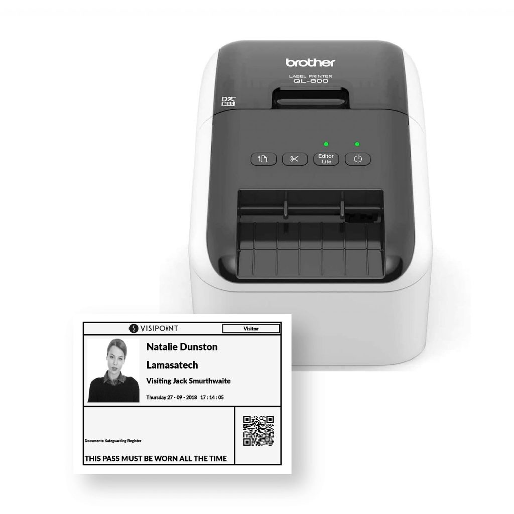 ID Badge Visitor Management System